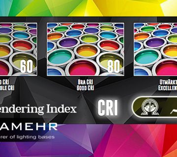 درصد بازتاب رنگ