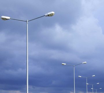 قيمت پايه چراغ خيابانی 9 متری